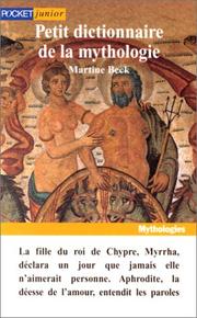 Cover of: Petit dictionnaire de mythologie