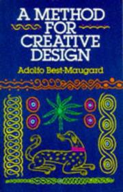 Cover of: A method for creative design