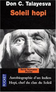 Cover of: Solei Hopi : Autobiographie d'un indien Hopi
