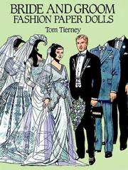 Cover of: Bride and Groom Fashion Paper Dolls