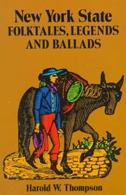 Cover of: New York State Folktales, Legends and Ballads