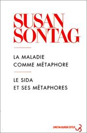 Cover of: La maladie comme métaphore: Le SIDA et ses métaphores