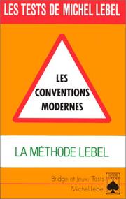 Cover of: Les conventions modernes