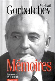Cover of: Mémoires