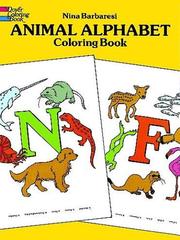 Cover of: Animal Alphabet Coloring Book