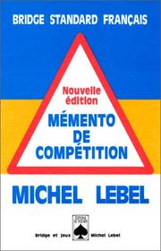 Cover of: Mémento de compétition. Version standard