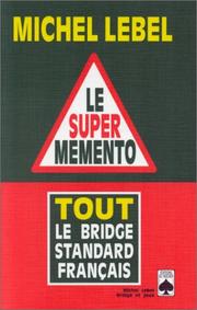 Cover of: Le super mémento