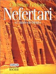Cover of: Néfertari, "l'aimée-de-Mout"