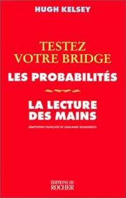 Cover of: Testez votre bridge : lesprobabilités