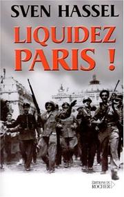 Cover of: Liquidez Paris !