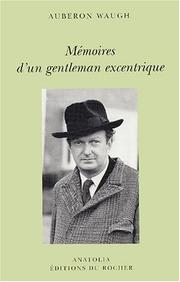 Cover of: Mémoires d'un gentleman excentrique