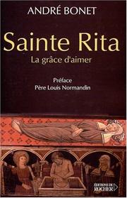 Cover of: Sainte Rita  by André Bonet, Père Louis Normandin