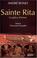 Cover of: Sainte Rita 