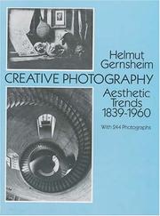 Cover of: Creative photography by Helmut Gernsheim