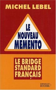 Cover of: Le Nouveau Memento : Le Bridge standard français