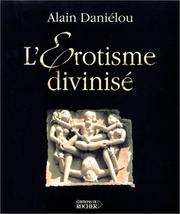 Cover of: L'Erotisme divinisé