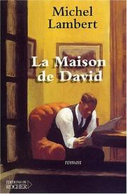 Cover of: La Maison de David