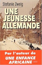 Cover of: Une Jeunesse allemande