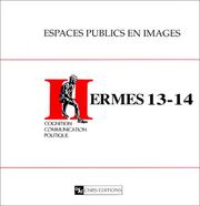 Cover of: Espaces publics en images