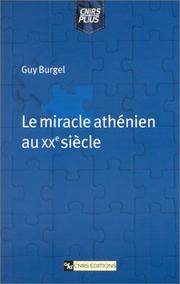 Cover of: Le Miracle athénien au XXe siècle