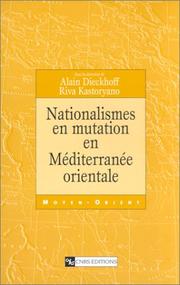 Cover of: Nationalismes en mutation en Méditerranée orientale