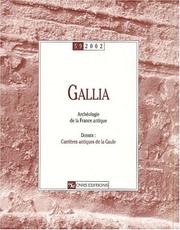 Cover of: Gallia t.59 2002 by 