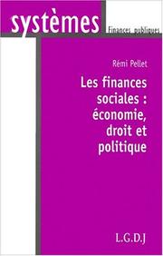 Cover of: Les finances sociales