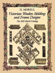 Victorian wooden molding and frame designs by H. Morell