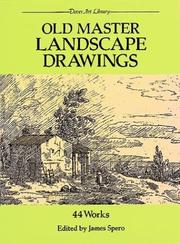 Cover of: Old Master Landscape Drawings by James Spero