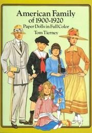 Cover of: American Family of 1900-1920 Paper Dolls in Full Color