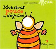 Cover of: Monsieur Pouce se déguise