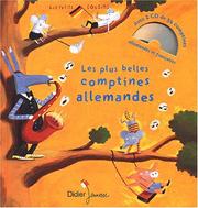 Cover of: Les plus belles comptines allemandes (1 livre + 1 CD audio)