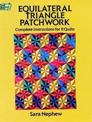 Cover of: Equilateral triangle patchwork by Sara Nephew