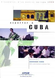 Cover of: Exporter à Cuba by Dominique Simon