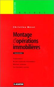 Cover of: Montage d'opérations immobilières