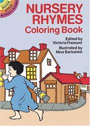 Cover of: Nursery Rhymes Coloring Book (Dover Little Activity Books) by Victoria Fremont, Nina Barbaresi