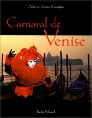 Cover of: Carnaval de Venise