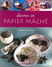 Cover of: Décorez en papier mâché