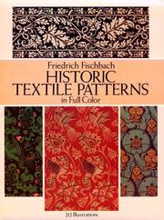 Cover of: Historic textile patterns in full color: 212 illustrations