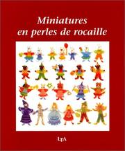 Cover of: Miniatures en perles de rocaille by 