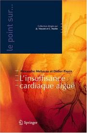 Cover of: L'insuffisance cardiaque aiguë (Le point sur ...)