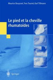 Cover of: Le pied et la cheville rhumatoïdes