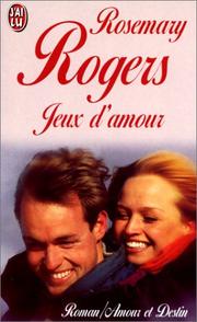 Cover of: Jeux d'amour