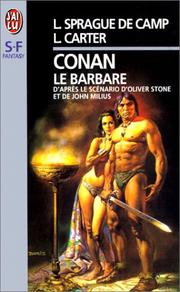 Cover of: Conan le barbare by Robert E. Howard, L. Sprague De Camp