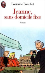Cover of: Jeanne, sans domicile fixe