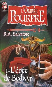 Cover of: L'ombre pourpre. 1, L'épée de Bedwyr