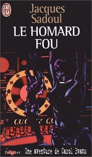 Cover of: Le homard fou