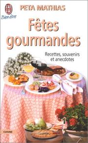 Cover of: Fêtes gourmandes