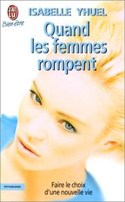 Cover of: Quand les femmes rompent