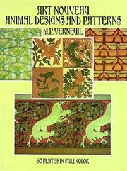 Cover of: Art nouveau animal designs and patterns | M. P. Verneuil